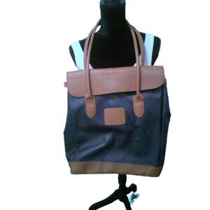 Vintage 80’s Lewis & Hyde Large Carry On Tote Bag (16"x13")